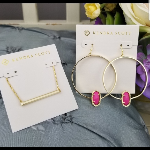 Magnesite, Kendra Scott, Elora, Earrings - Picture 4 of 10